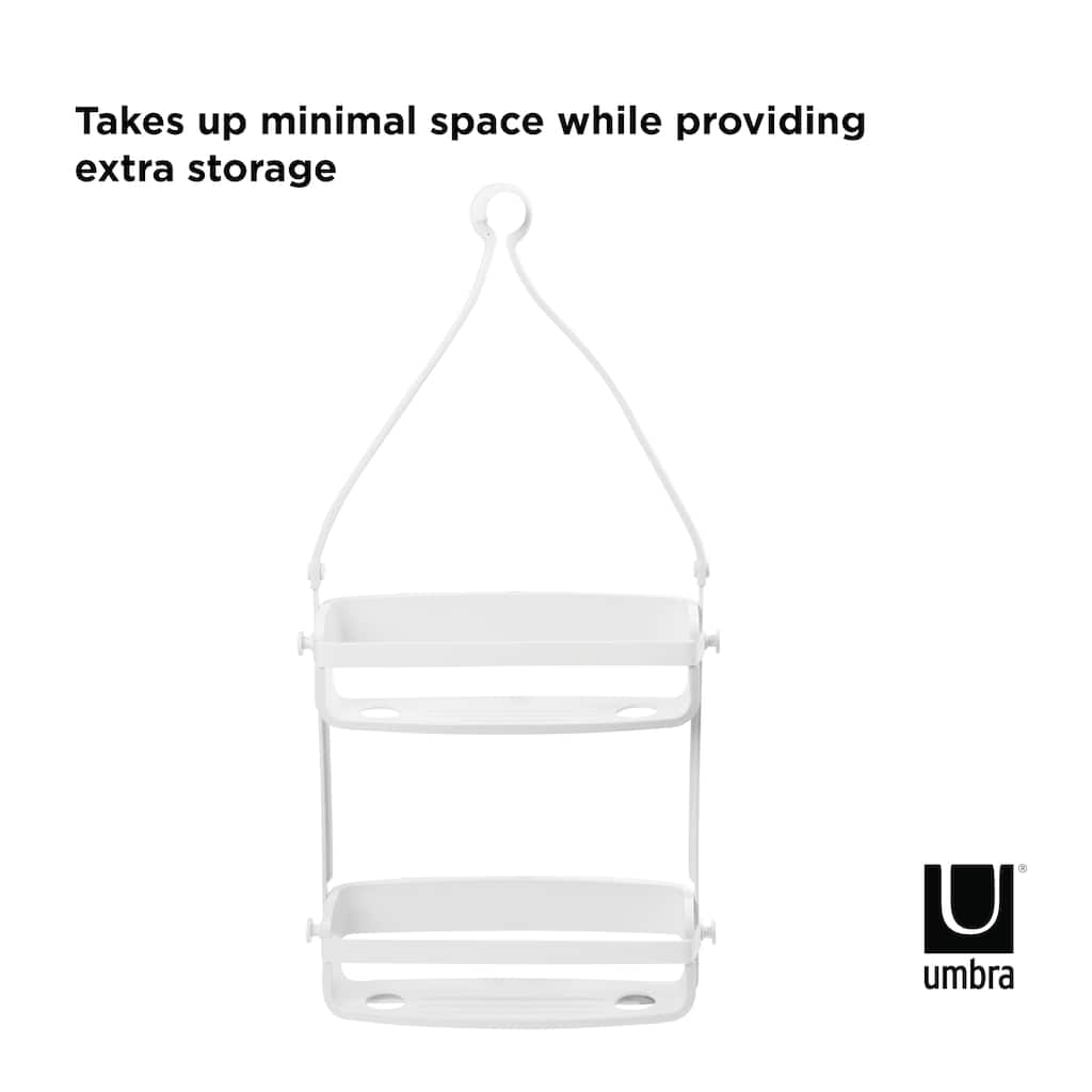 Umbra Flex White Shower Caddy
