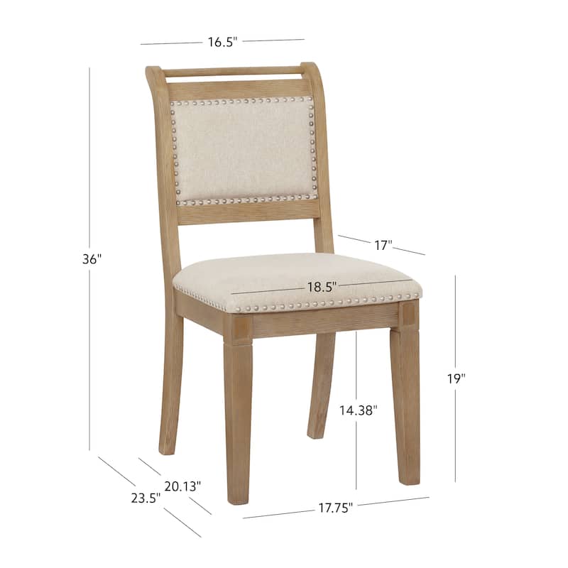 Ursula Wooden Upholstered Dining Chair