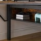 preview thumbnail 31 of 69, Metal Loft Bed with Desk, LED Lights & Storage