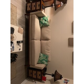 Carson Carrington Siauliai Linen Upholstered Sofa and Loveseat