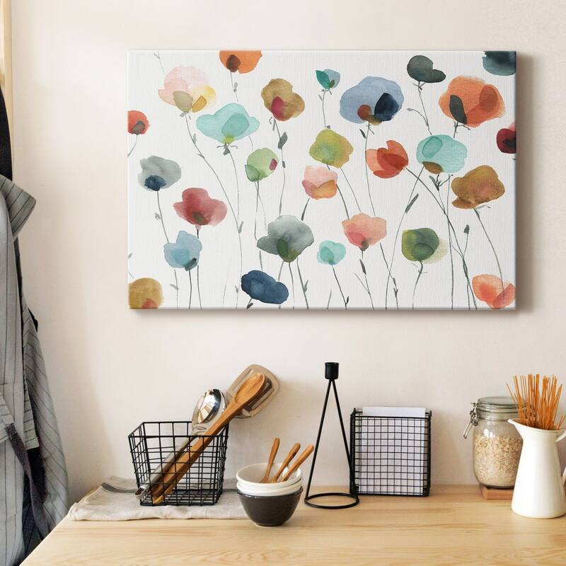 Lollipop Field Premium Gallery Wrapped Canvas - Ready to Hang
