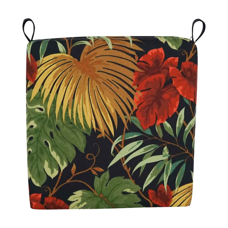 16-inch Indoor/Outdoor Chair Cushions (Set of 2) - 16 x 16