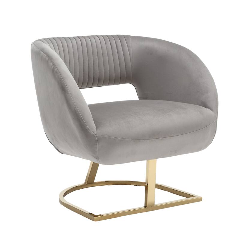 Upholstered Tufted Living Room Chair