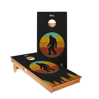 Retro Sasquatch Cornhole Boards