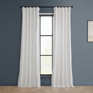 Exclusive Fabrics Heritage Plush Velvet Curtain