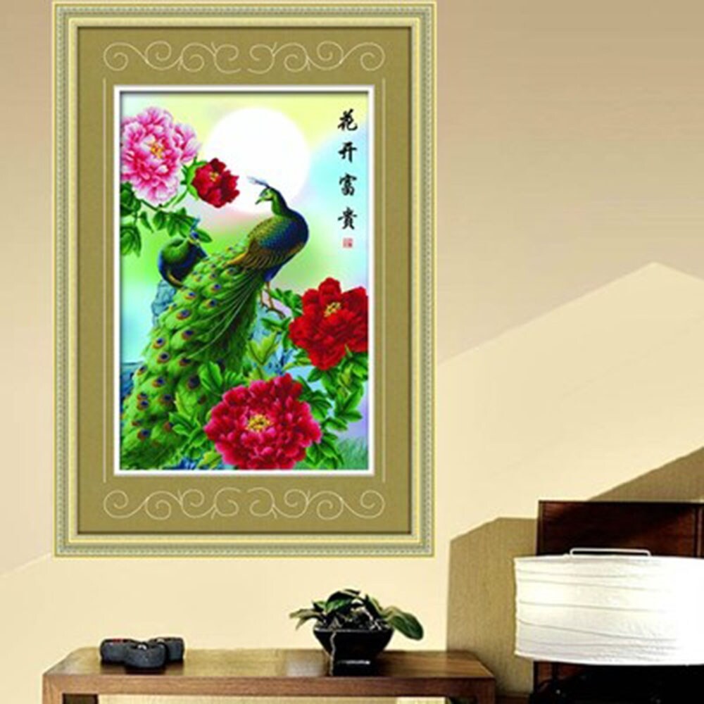 Shop Diamond Painting Fortune Comes With Blooming Flowers Living