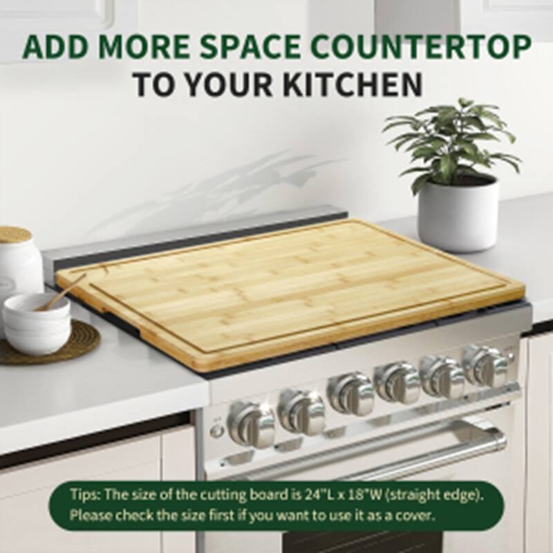 24-in L X 18-in W Large Wood Cutting Board - 24-in L X 18-in W