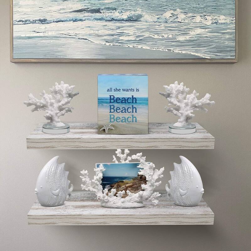 Floating Shelf, Hanging Wall Shelves Decoration Extra Long 24 Inch