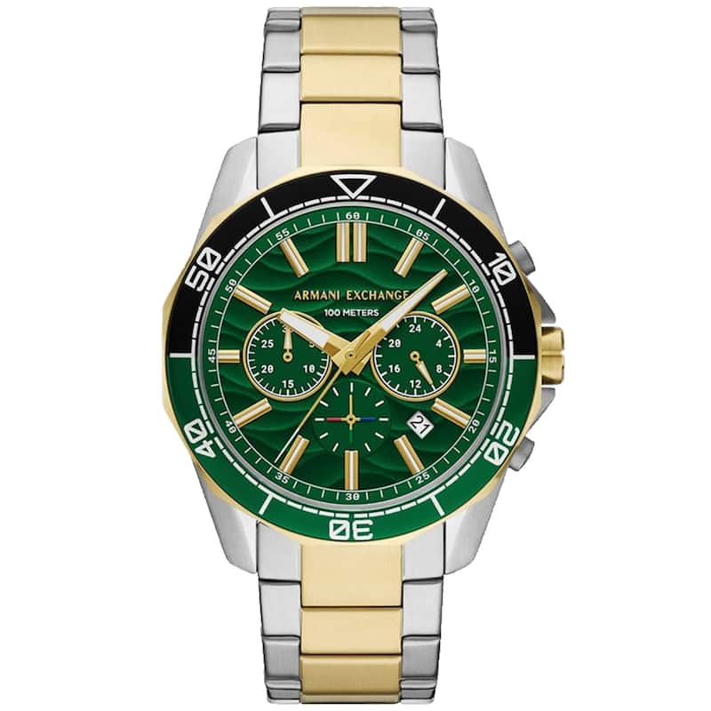 Armani Exchange Men's Spencer Green Dial Watch - AX1966 - 6 (36)