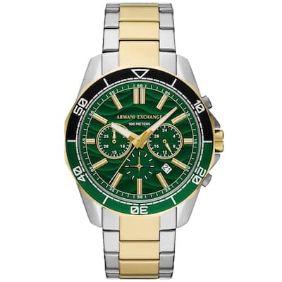 Armani Exchange Men's Spencer Green Dial Watch - AX1966 - 6 (36)