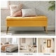 preview thumbnail 129 of 137, HULALA HOME Neptunus Modern 45.5" W Velvet Bedroom Storage Bench for End of Bed with Nailhead Trim