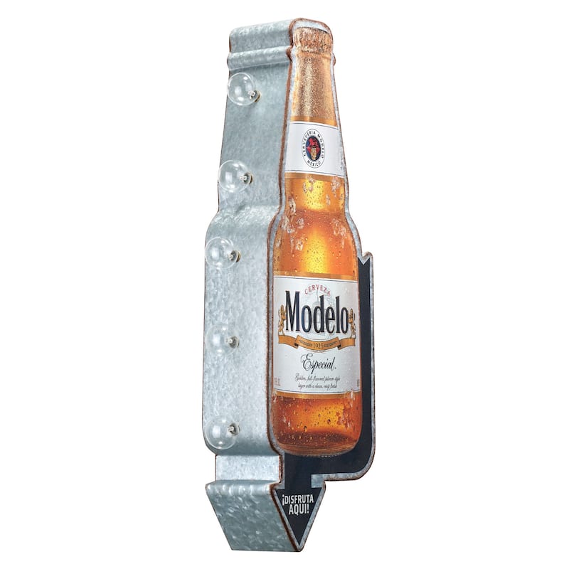 Metal LED Modelo Especial Marquee Wall Sign - 25" x 8.5" x 4"