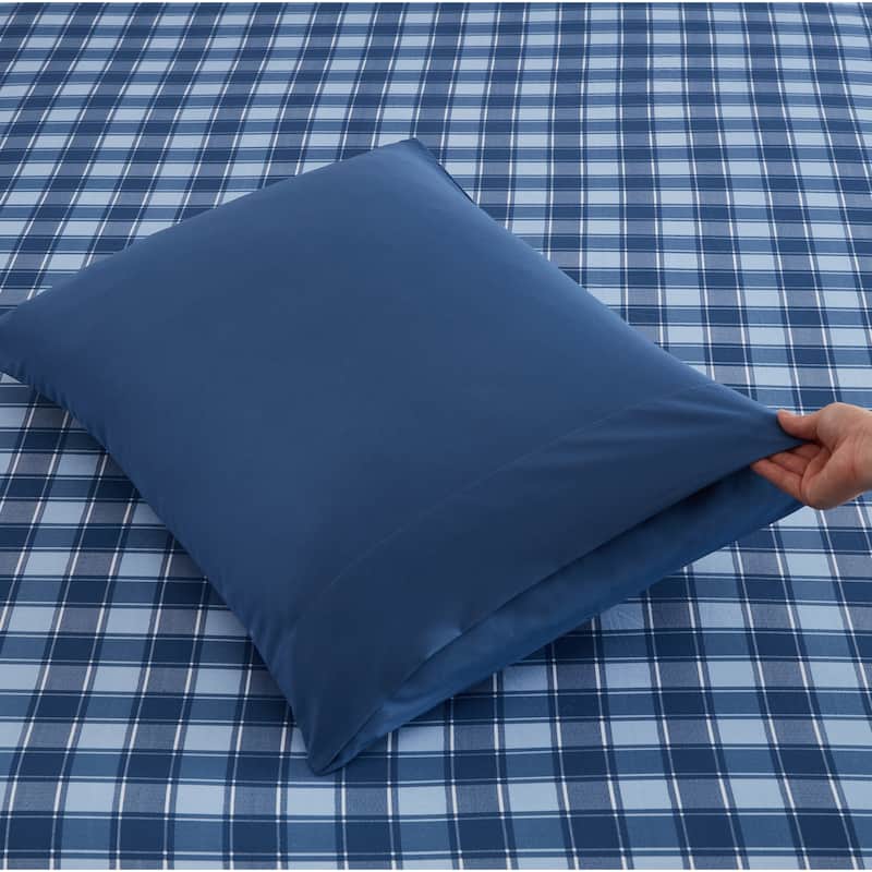 Clara Clark Printed Sheet Set - Ultra Soft Deep Pocket Bed Sheets