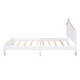 preview thumbnail 16 of 48, Wood Bed Frame w/ House-Shaped Headboard & Motion Activated Night Lights for Kids