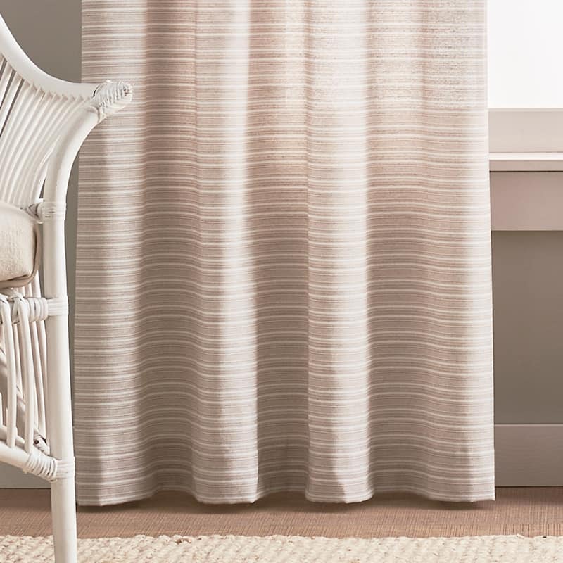 Cargo Stripe Grommet Curtain Panel Pair