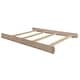 preview thumbnail 26 of 25, Evolur Convertible Crib Wooden Full-Size Bed Rail Barnwood