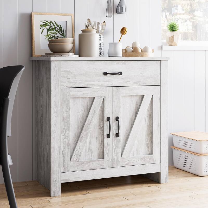 Kitchen Pantry Storage Cabinet with Microwave Stand