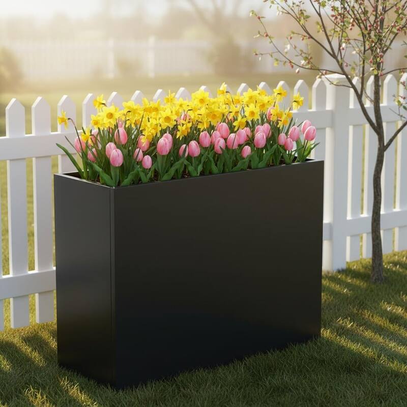 36x12x26 Inch Vertical Garden Planter, Planter Box for Patio, Balcony, Garden Plants