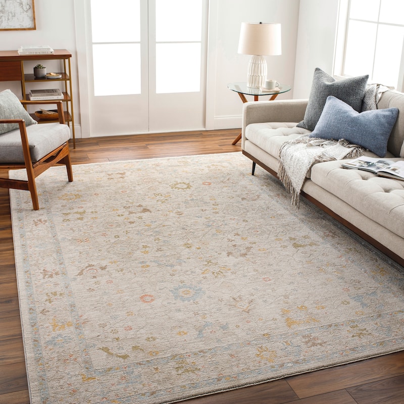 Livabliss Heath Vintage Persian Area Rug - Beige - 7' 10" x 10' 3"