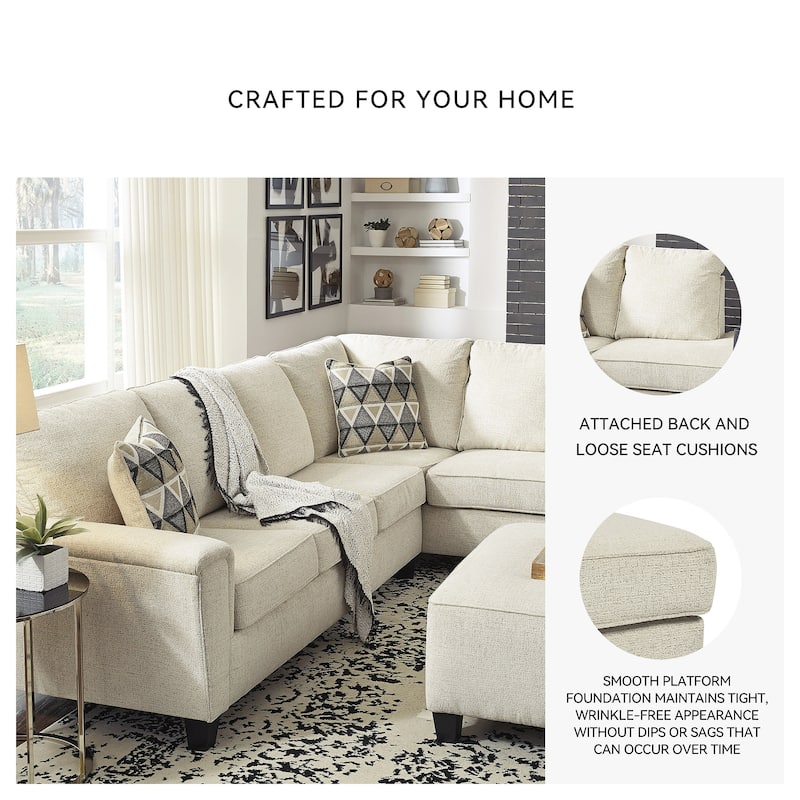 Signature Design by Ashley Abinger 2-Piece Sectional with Chaise