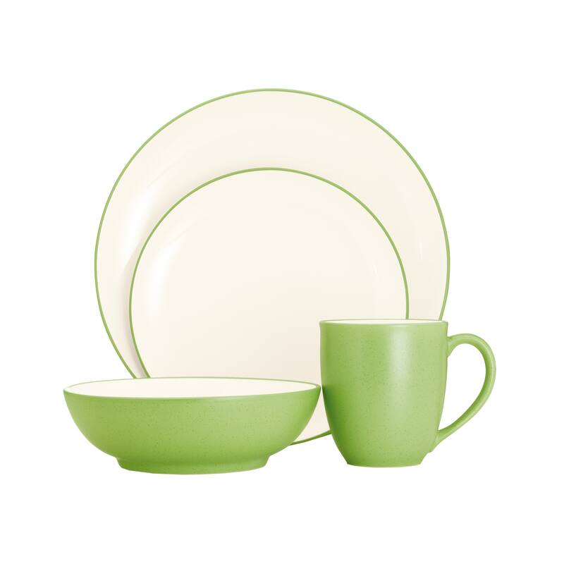 Noritake Colorwave 4-Piece Coupe Place Setting, Service for 1 - Apple