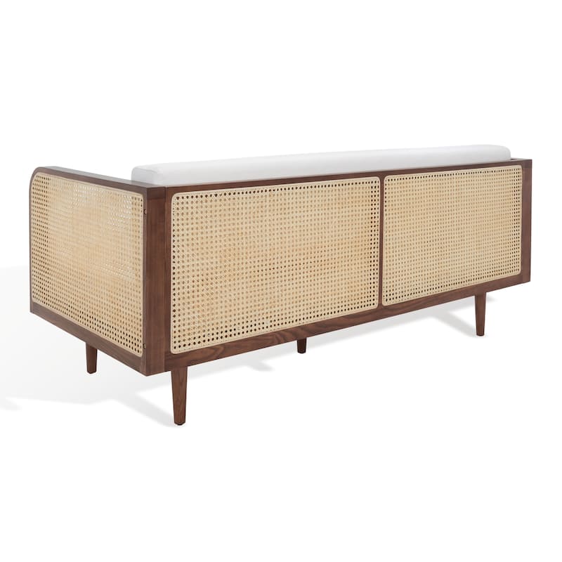 SAFAVIEH Couture Petroski French Cane Sofa - 75"W x 33"D x 31"H