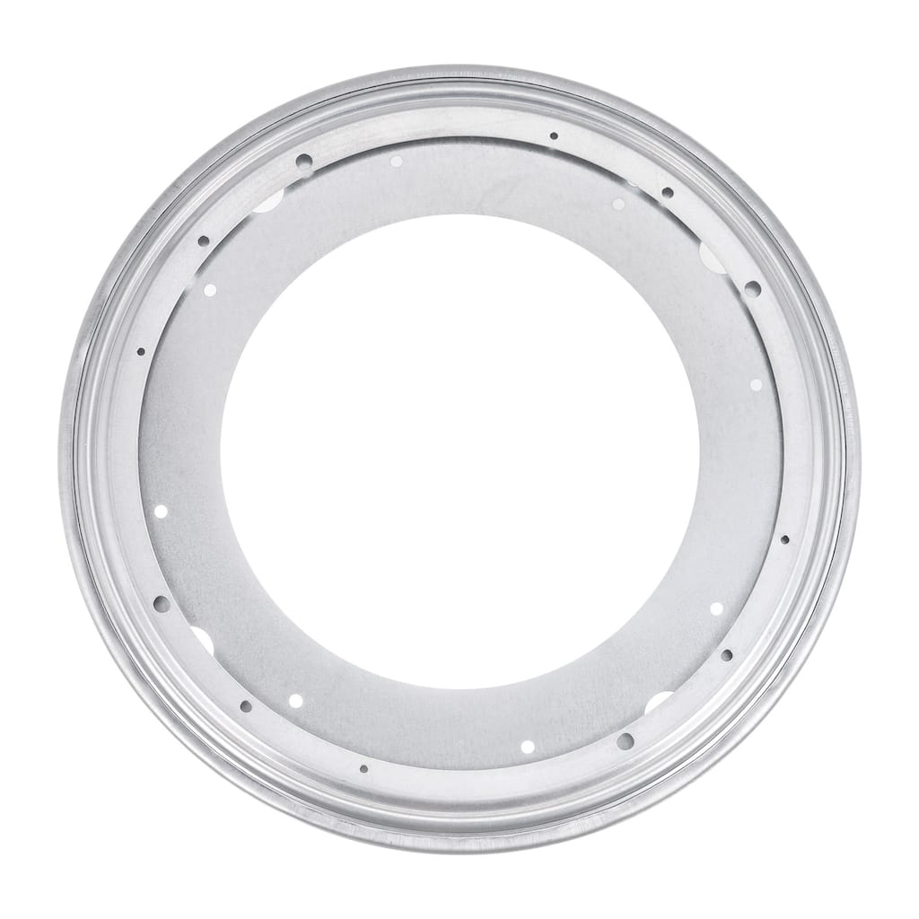 Lazy Susan Hardware, 1Pcs 14 Inch Iron Round Ball Bearing Rotating Plate - Silver