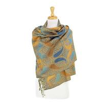 Double Layers Paisley Pashmina Shawl Scarf Stole