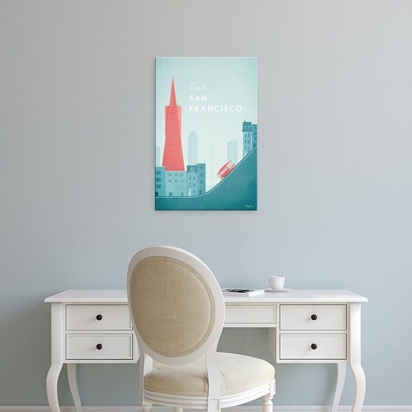 Easy Art Prints Henry Rivers's 'San Francisco' Premium Canvas Art