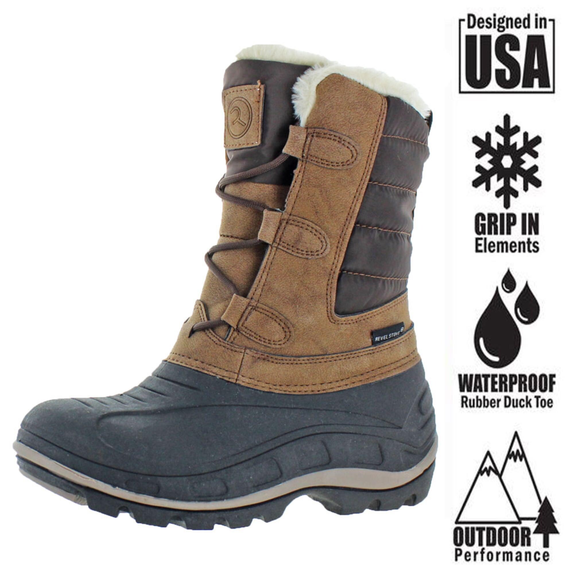 Shop Revelstoke Hannah Women S Waterproof Winter Snow Boots