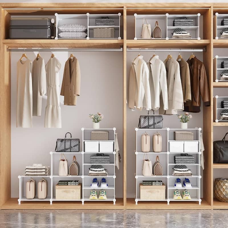 6 Cube Closet Organizer Storage Shelves