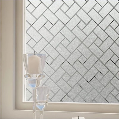 DCP Electrostatic skew lattice Window Film，78.7*17.7in