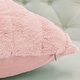 preview thumbnail 18 of 59, FakeFur Throw & 2 Pillow Shell Combo Set, 50" x 60" & 60" x 80"