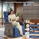 preview thumbnail 13 of 82, Pocassy Reclining Patio Chair with Adjustable Backrest