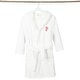 preview thumbnail 50 of 78, Sweet Kids 100% Polyester SUPER PLUSH Double Brushed Hooded Bathrobe with Pink Bookman Monogram