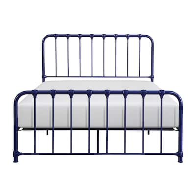 Queen Size Metal Platform Bed (Bed-in-a-Box)