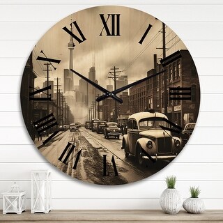 Toronto Clock Display Design Designart