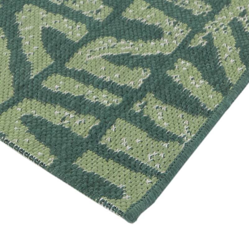 Lavon Modern Abstract Indoor/Outdoor Area Rug