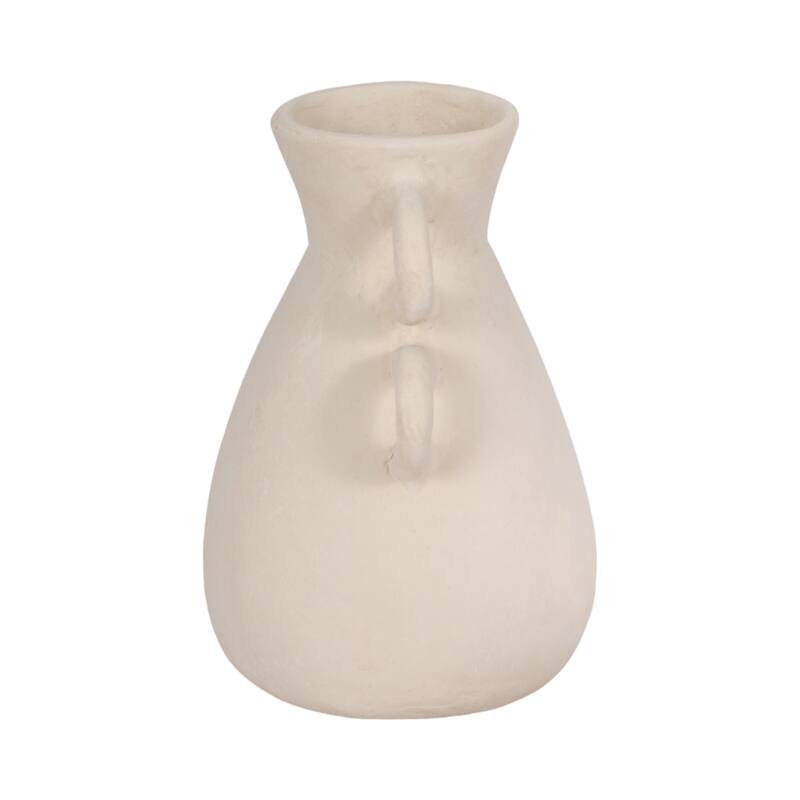 Sagebrook Home Terracotta Vase With 4 Handles, Amphora, Solid