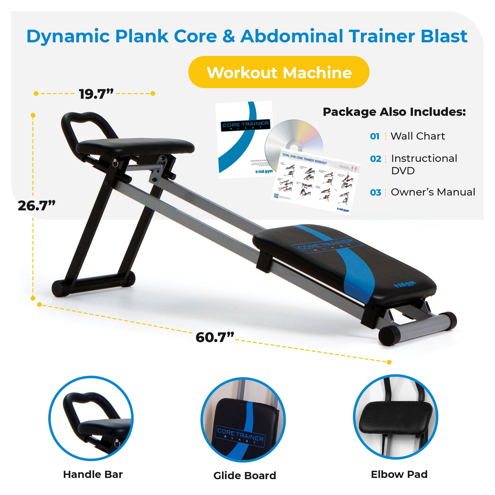 Total gym power platinum discount workouts