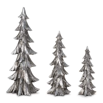 Holiday Pine Tree (Set of 3) - N/A