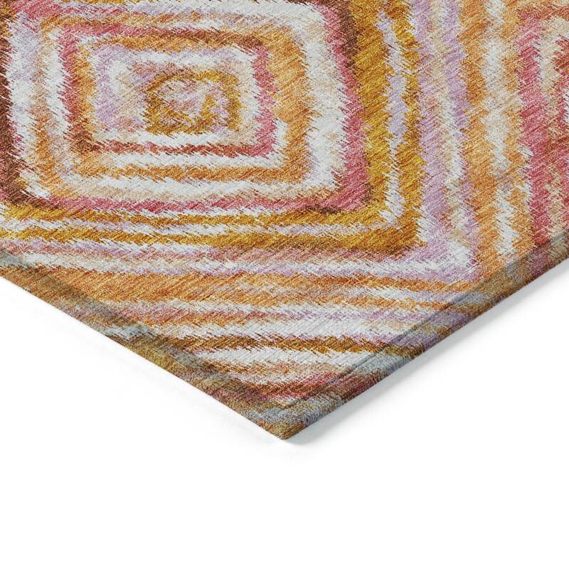 Machine Washable Indoor/ Outdoor Chantille Moroccan Boho Contemporary Rug