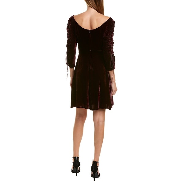 kooples velvet dress