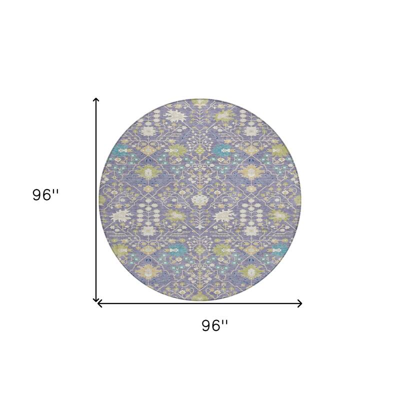 HomeRoots Oriental Traditional Rectangle Outdoor Rug