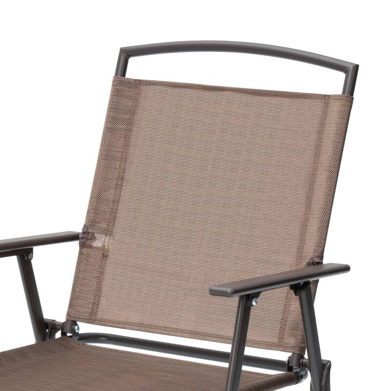 VredHom Outdoor 4-Piece Patio Dining Folding Chairs