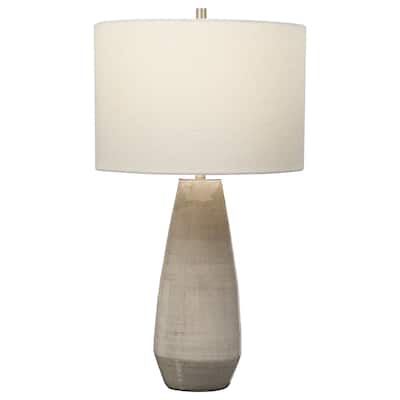 Uttermost Volterra Taupe-Grey Table Lamp