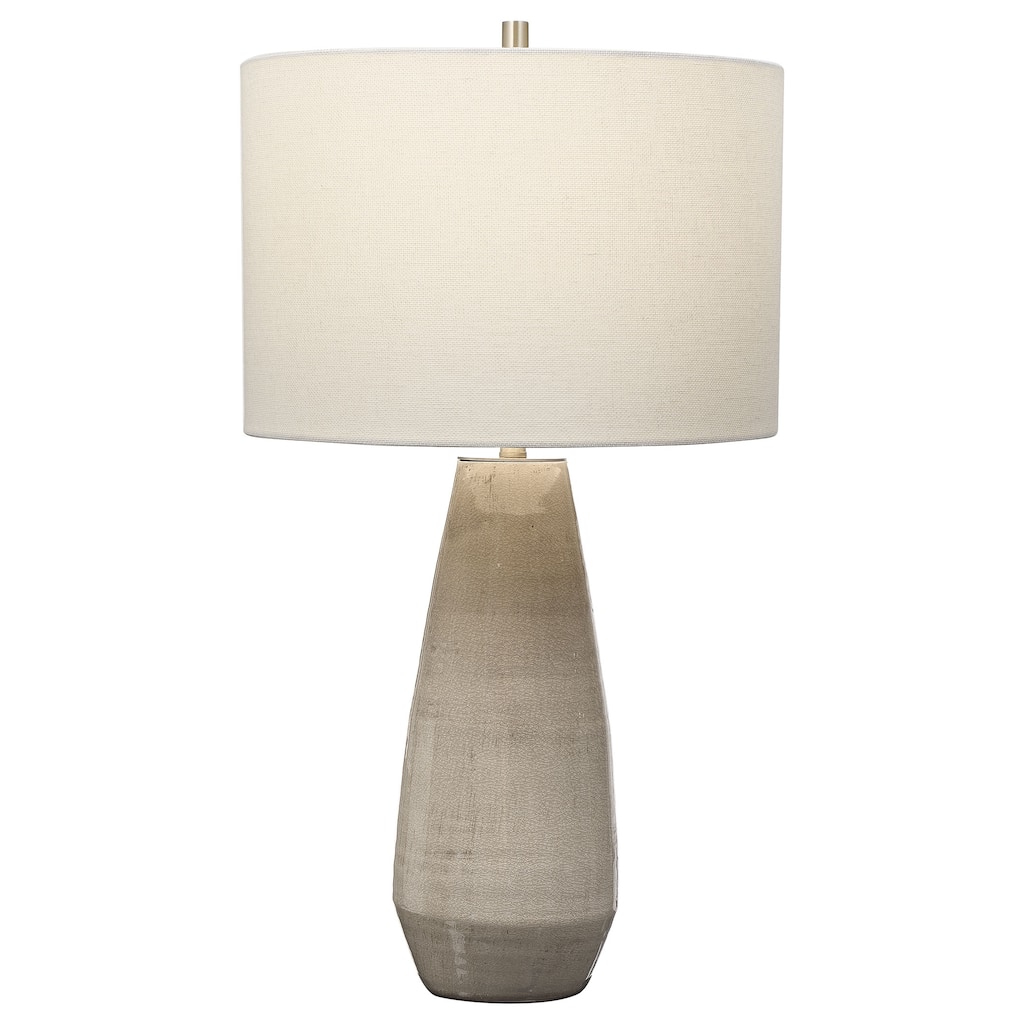 Uttermost Volterra Taupe-Grey Table Lamp
