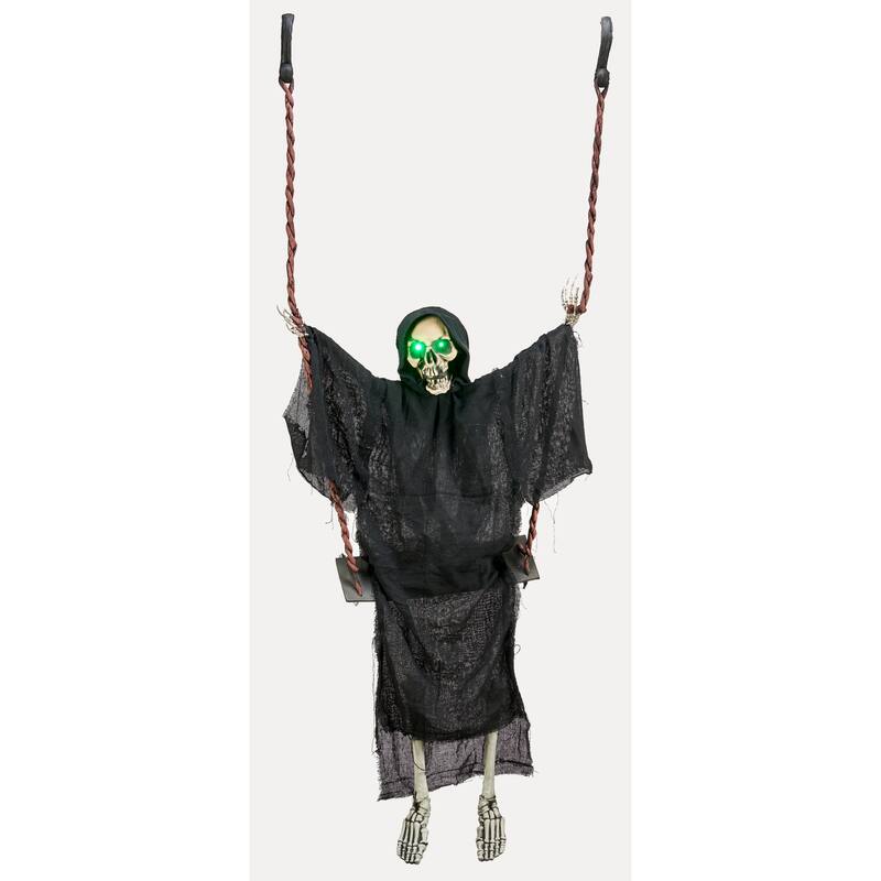 70" Animated Ghost on Swing