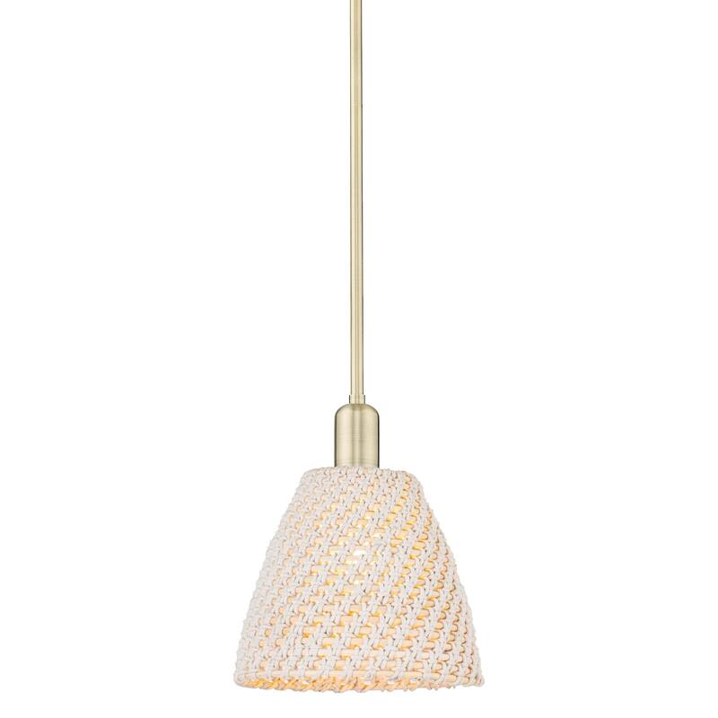 Innovations Lighting 716-1S-12-9 Natural Ballston Dome Pendant Natural