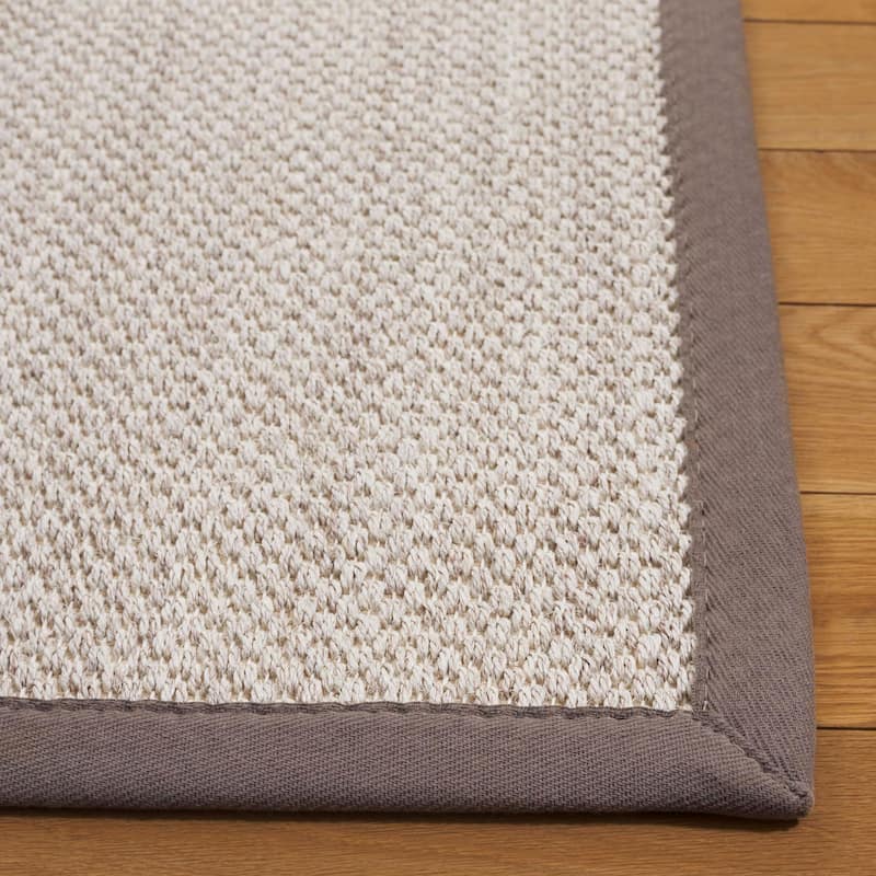 SAFAVIEH Natural Fiber Lorine Casual Border Sisal Rug